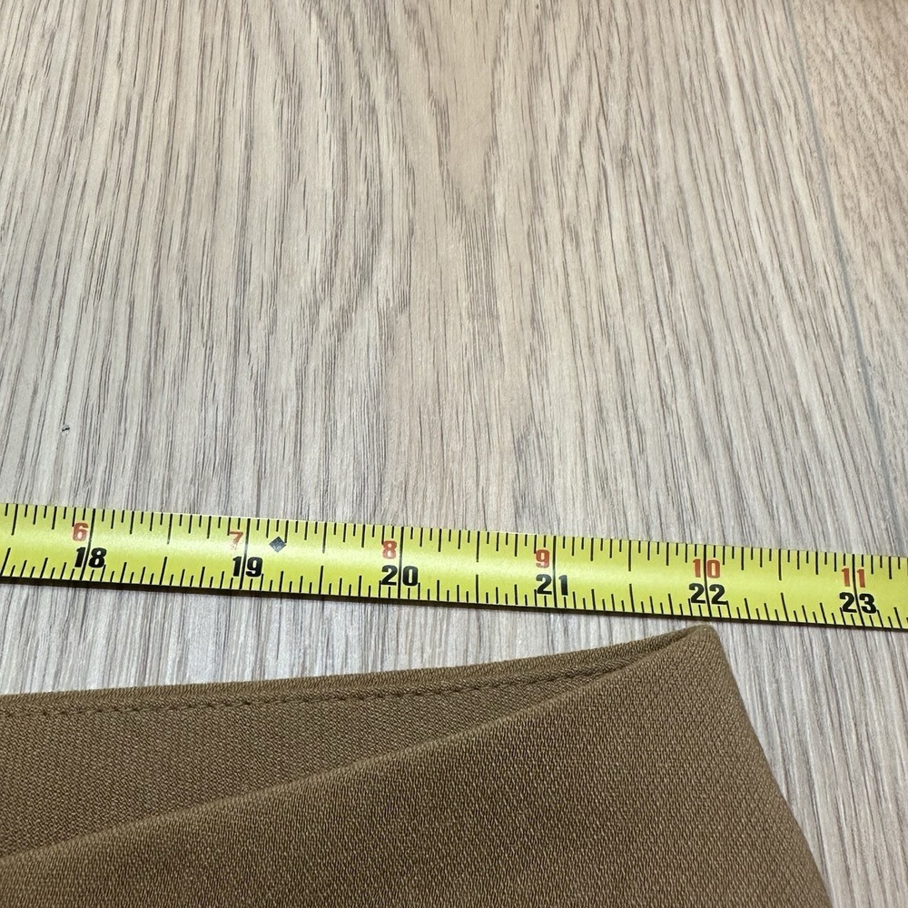 NWT Old Navy Taylor Trouser Wide Leg Pants Women XXL Brown Extra High Rise - Picture 8 of 10